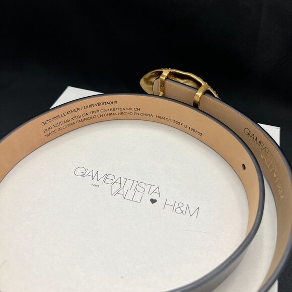 Giambattista Valli x H&M leather Lips Belt - size XS/S - Picture 6 of 8